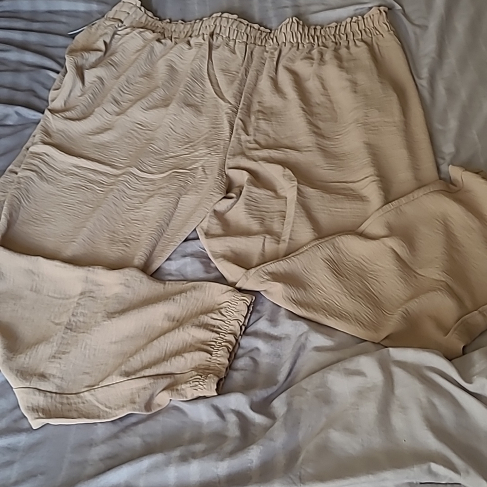 NYCC Jogger Dress Pants, Tan, 3X - Picture 7 of 7